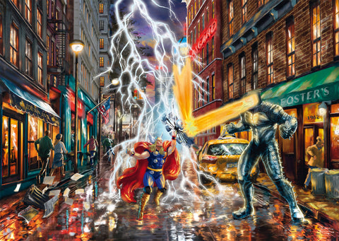 Marvel Thor by Thomas Kinkade – 1000 Piece Jigsaw Puzzle (Schmidt)