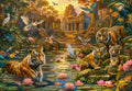 Tigers Paradise - 1000 Piece Jigsaw Puzzle (Castorland)