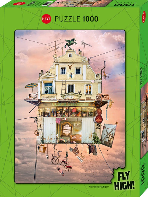 Treasure House - 1000 Piece Jigsaw Puzzle (Heye) - Completed Puzzle