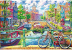Amsterdam Canal – 1500 Piece Jigsaw Puzzle (Trefl)