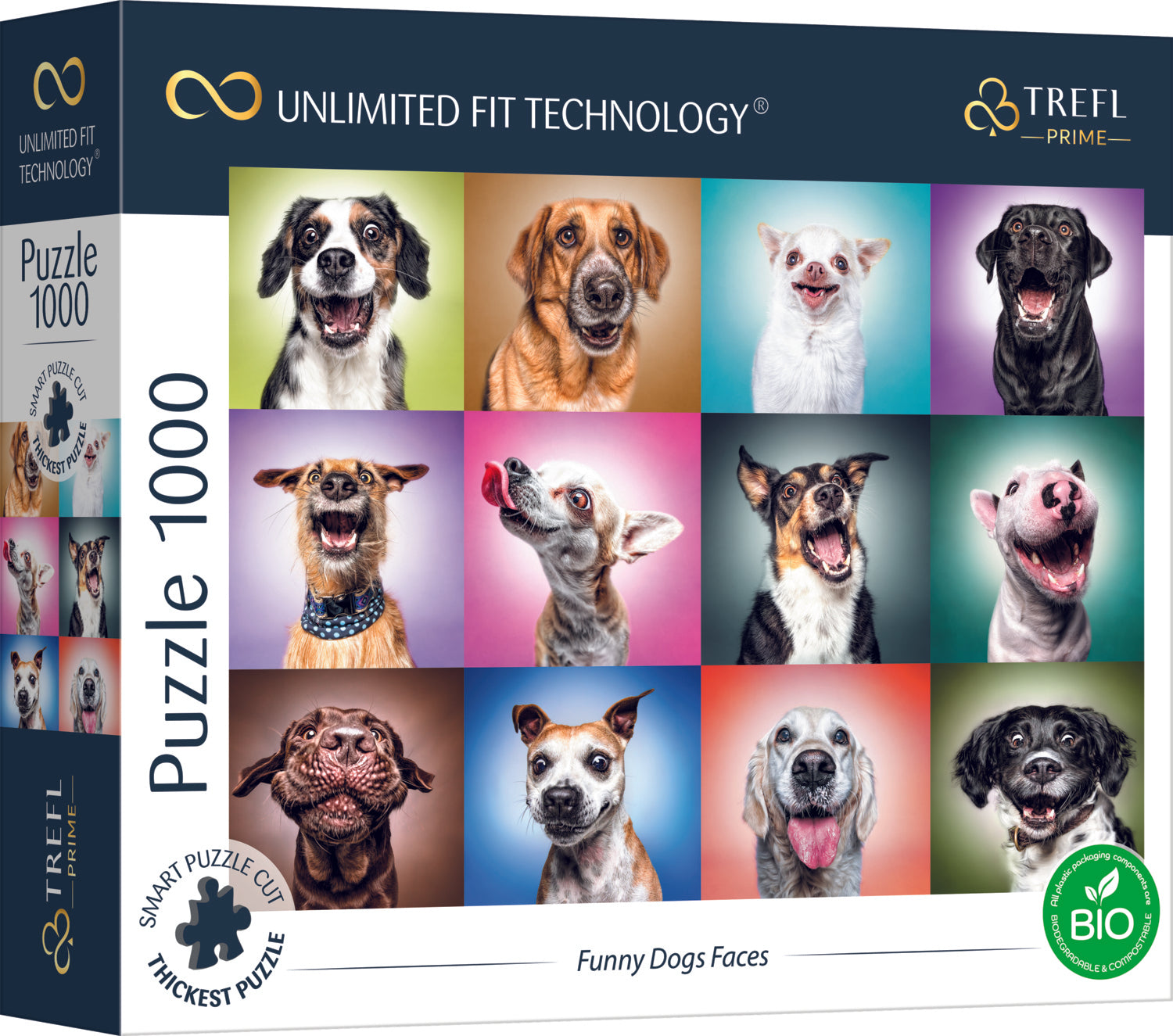 Funny Dogs – 1000 Piece Jigsaw Puzzle (Trefl Prime)