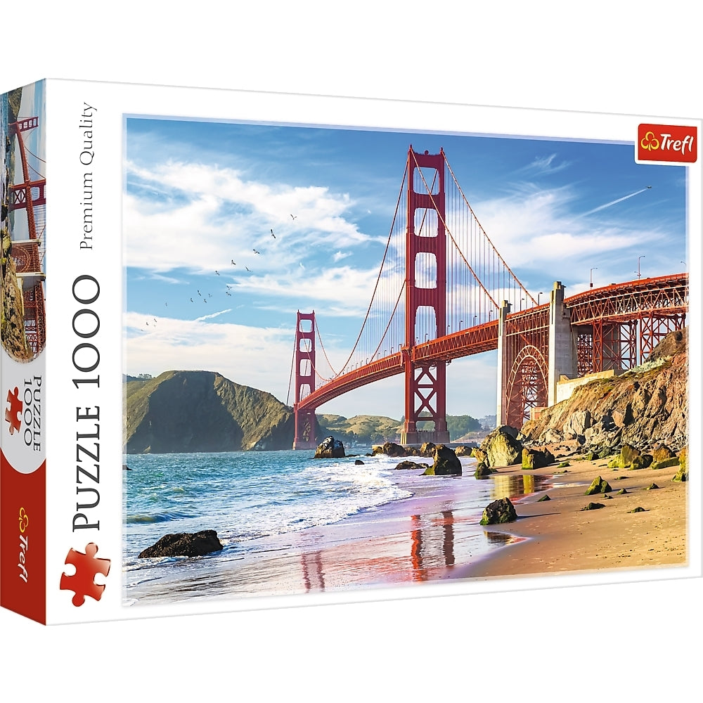 Golden Gate Bridge, San Francisco - 1000 Piece Jigsaw Puzzle (Trefl)