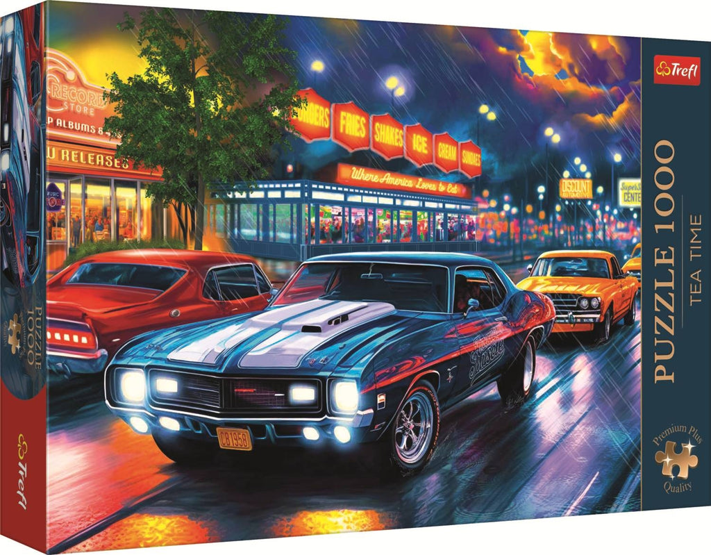 Tea Time: Night drive - 1000 Piece Jigsaw Puzzle (Trefl)