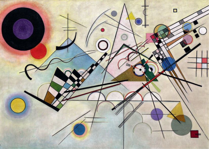 Composition 8 by Vassily Kandinsky – 1000 Piece Jigsaw Puzzle (Dtoys)