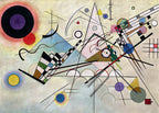 Composition 8 by Vassily Kandinsky – 1000 Piece Jigsaw Puzzle (Dtoys)