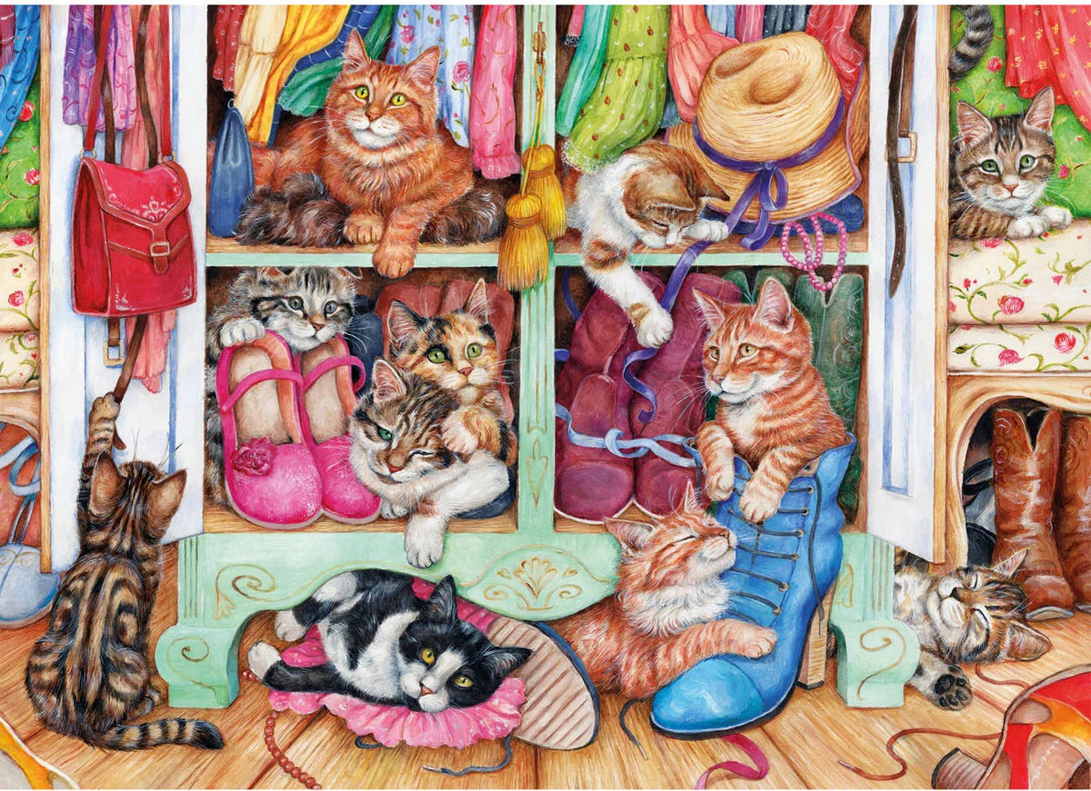 Artwork: Puss in Boots by Debbie Cook - 500XL Piece Jigsaw Puzzle (Gibsons)
