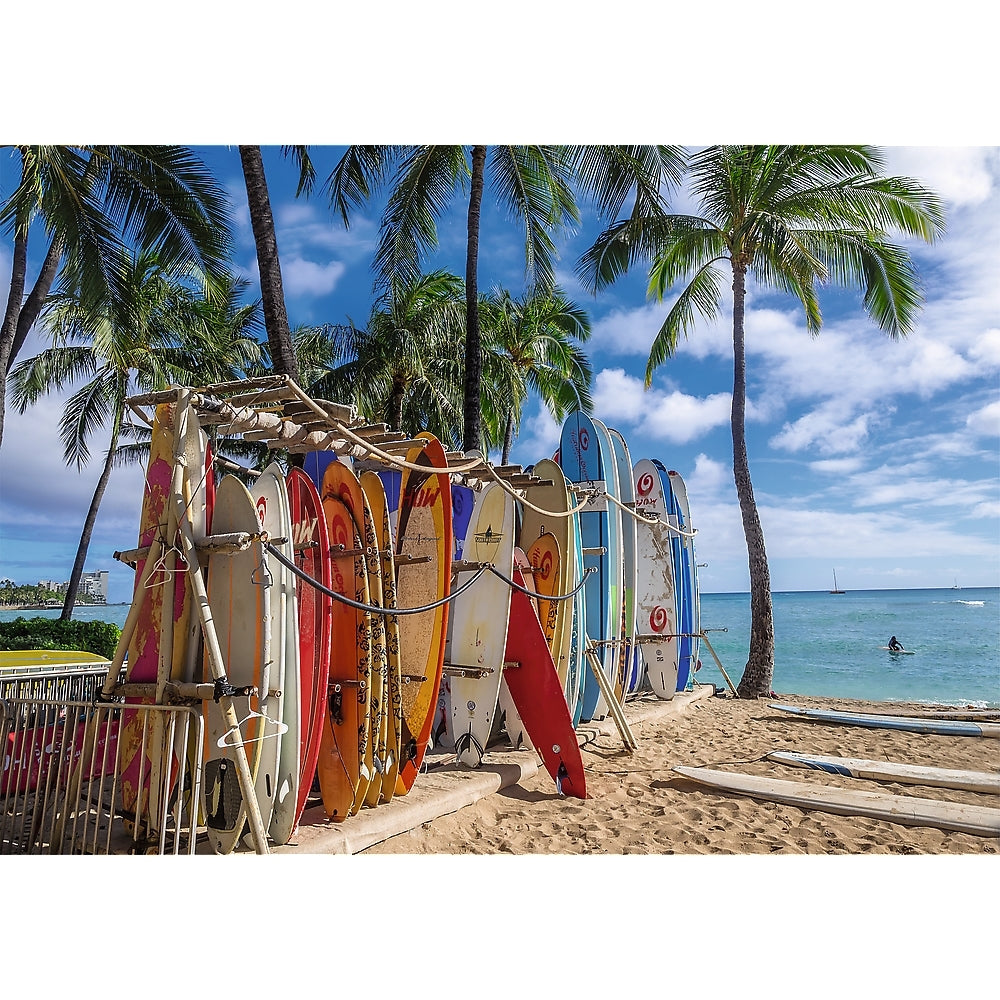 Waikiki Beach, Hawaii – 1000 Piece Jigsaw Puzzle (Trefl)