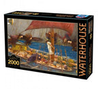 Ulysses and the Sirens, 1891 by John William Waterhouse – 2000 Piece Jigsaw Puzzle (Dtoys)