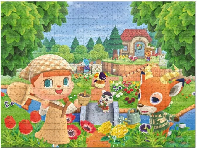Artwork: Animal Crossing New Horizons - 1000 Piece Jigsaw Puzzle (Winning Moves)