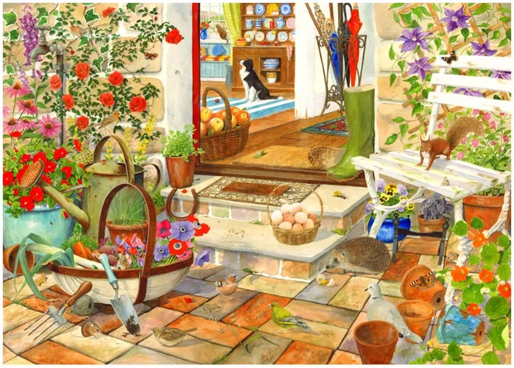 Artwork: Home & Garden – 1000 Piece Jigsaw Puzzle (House of Puzzles)
