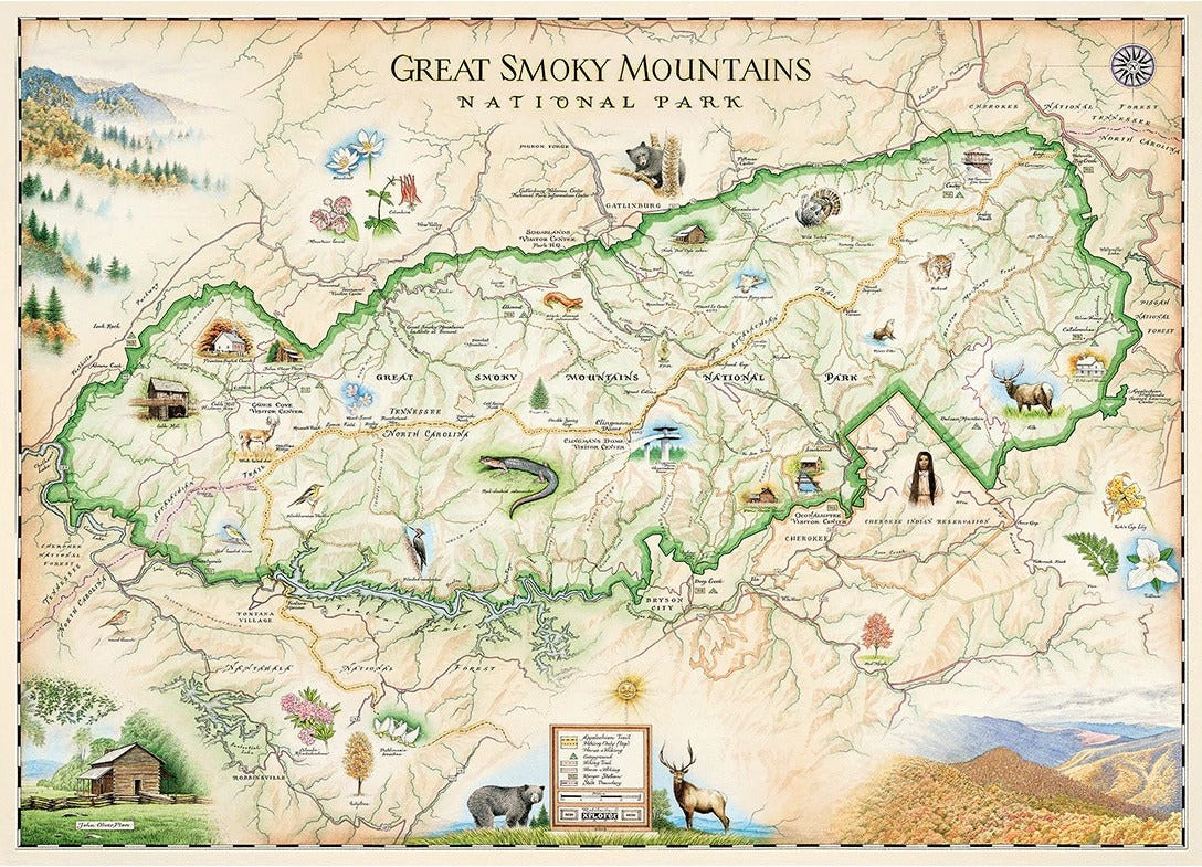 Artwork: Great Smoky Mountains – Jigsaw Puzzle (MasterPieces)