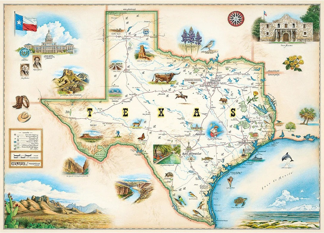 Artwork: Texas – Jigsaw Puzzle (MasterPieces)