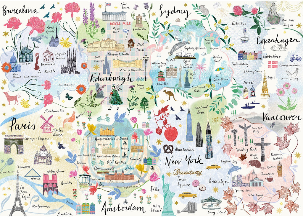 Artwork: Wanderlust – 1000 Piece Jigsaw Puzzle (Gibsons)