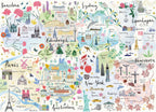 Artwork: Wanderlust – 1000 Piece Jigsaw Puzzle (Gibsons)