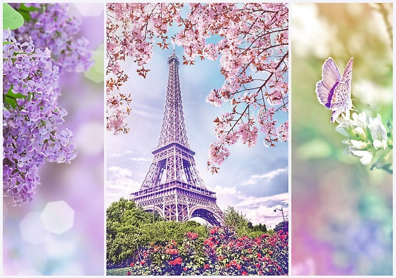 Artwork: Spring in Paris – 1000 Piece Jigsaw Puzzle (Trefl)