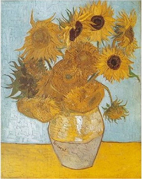 Artwork: Sunflowers by Van Gogh – 1000 Piece Jigsaw Puzzle (Dtoys)