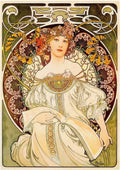 Artwork: Daydream by Alphonse Mucha – 1000 Piece Jigsaw Puzzle (Dtoys)