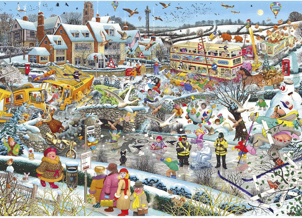 Artwork: I Love Winter – 1000 Piece Jigsaw Puzzle (Gibsons)