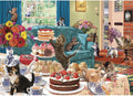 Artwork: Feline Frenzy – 1000 Piece Jigsaw Puzzle (Gibsons)