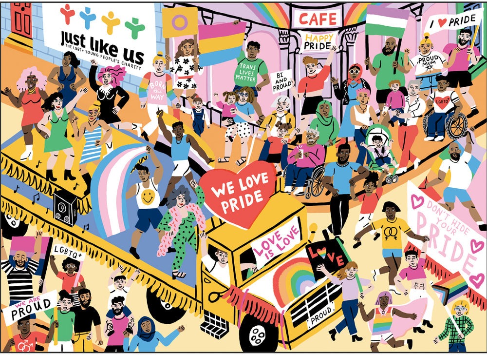 Artwork: Just Like Us – 1000 Piece Jigsaw Puzzle (Gibsons)