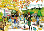Artwork, puzzle 4 of 4: A Dog's Life by Elizabeth Blustin - 4 x 500 Piece Jigsaw Puzzle (Gibsons)