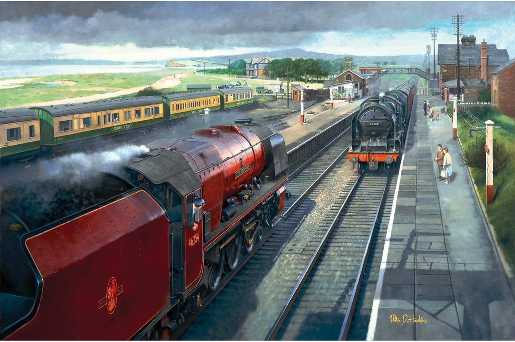 Artwork: Hest Bank Whitsun 1961 – 500 Piece Jigsaw Puzzle (Gibsons)