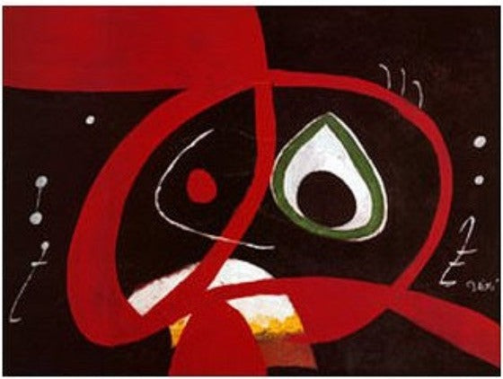 Artwork: The Head by Joan Miro – 1000 Piece Jigsaw Puzzle (Impronte Edizioni)