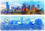 Artwork: Travel around the World: Australia and Antarctica – 1000 Piece Jigsaw Puzzle (Grafika)