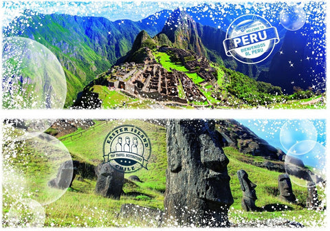 Artwork: Travel around the World - Chile and Peru – 1000 Piece Jigsaw Puzzle (Grafika)