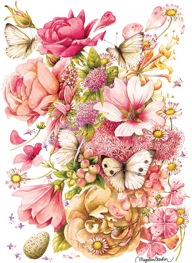 Artwork: Bastin Bouquet – 1000 Piece Jigsaw Puzzle (Cobble Hill)