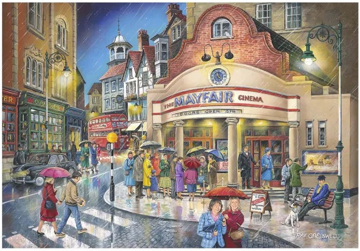 Artwork: Evening Out – 1000 Piece Jigsaw Puzzle (House of Puzzles)