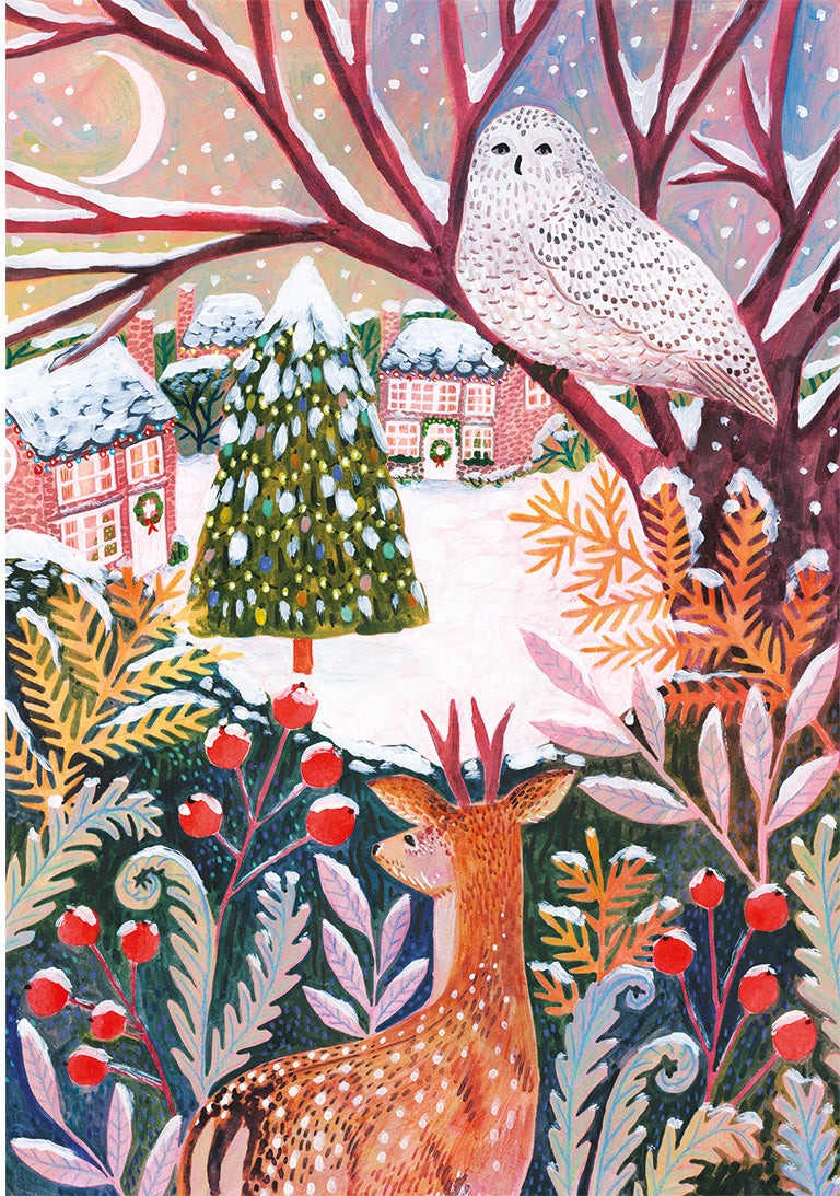 Artwork: Frosty Fauna by Lee Foster Wilson – 3 x 500 Piece Jigsaw Puzzles (Gibsons)