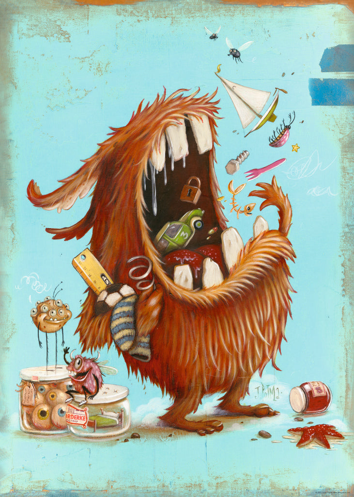 Omnivore by Zozoville – 1000 Piece Jigsaw Puzzle (Heye Zozoville Collection)