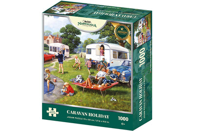 Kidicraft - Kevin Walsh - Caravan Holiday - 1000 Piece Jigsaw Puzzle