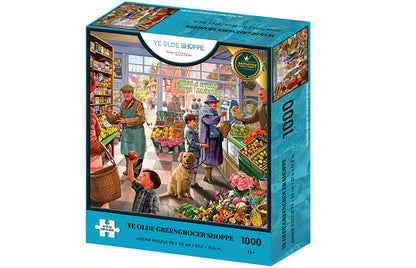 Kidicraft - Steve Crisp - Ye Olde Greengrocer Shoppe - 1000 Piece Jigsaw Puzzle