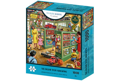 Kidicraft - Steve Crisp - Ye Olde Toy Shoppe - 1000 Piece Jigsaw Puzzle