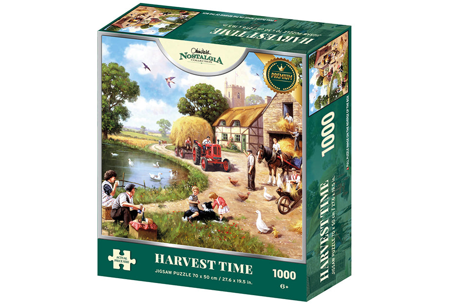 Kidicraft - Kevin Walsh - Harvest Time - 1000 Piece Jigsaw Puzzle