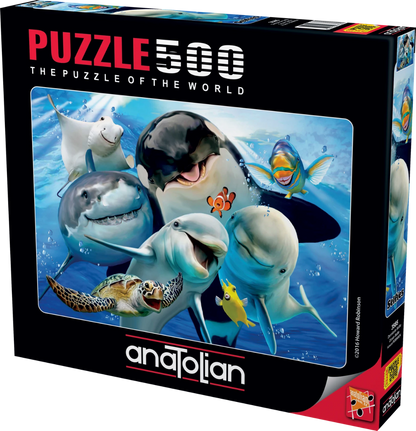 Anatolian - Ocean Selfie - 500 Piece Jigsaw Puzzle