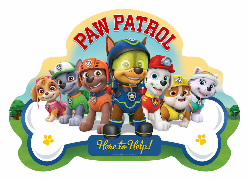 Ravensburger Paw Patrol, 24pc Giant Shaped Floor Jigsaw Puzzle