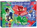 Ravensburger PJ Masks 4 Large Shaped Jigsaw Puzzles (10,12,14,16pc)