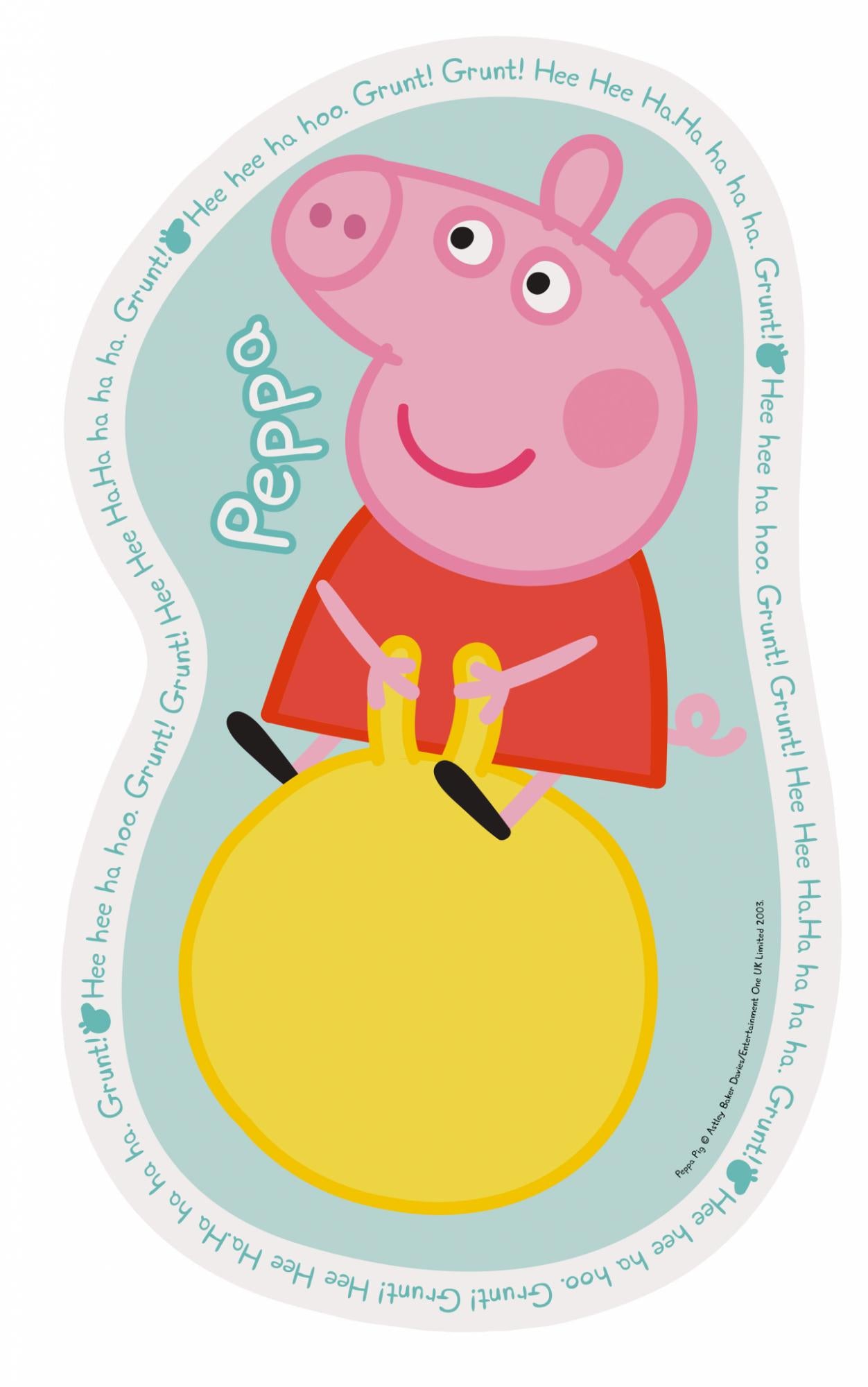 Ravensburger Peppa Pig 4 Large Shaped Jigsaw Puzzles (10,12,14,16pc)
