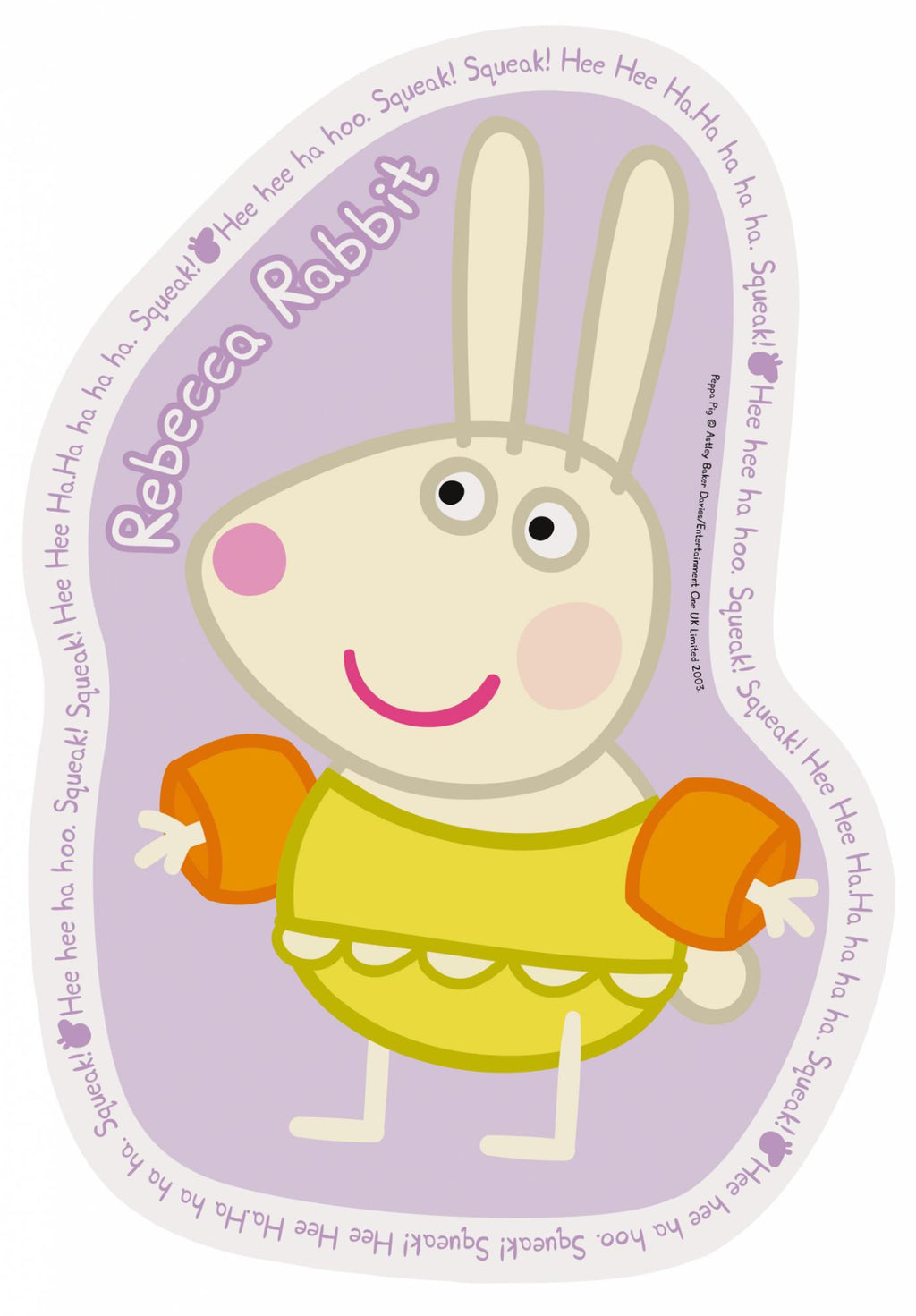 Ravensburger Peppa Pig 4 Large Shaped Jigsaw Puzzles (10,12,14,16pc)