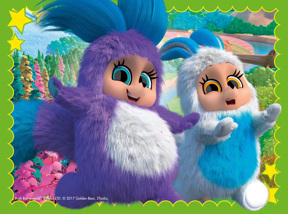 Ravensburger Bush Baby World 4 in a Box (12, 16, 20, 24pc) Jigsaw Puzzles - Image 3