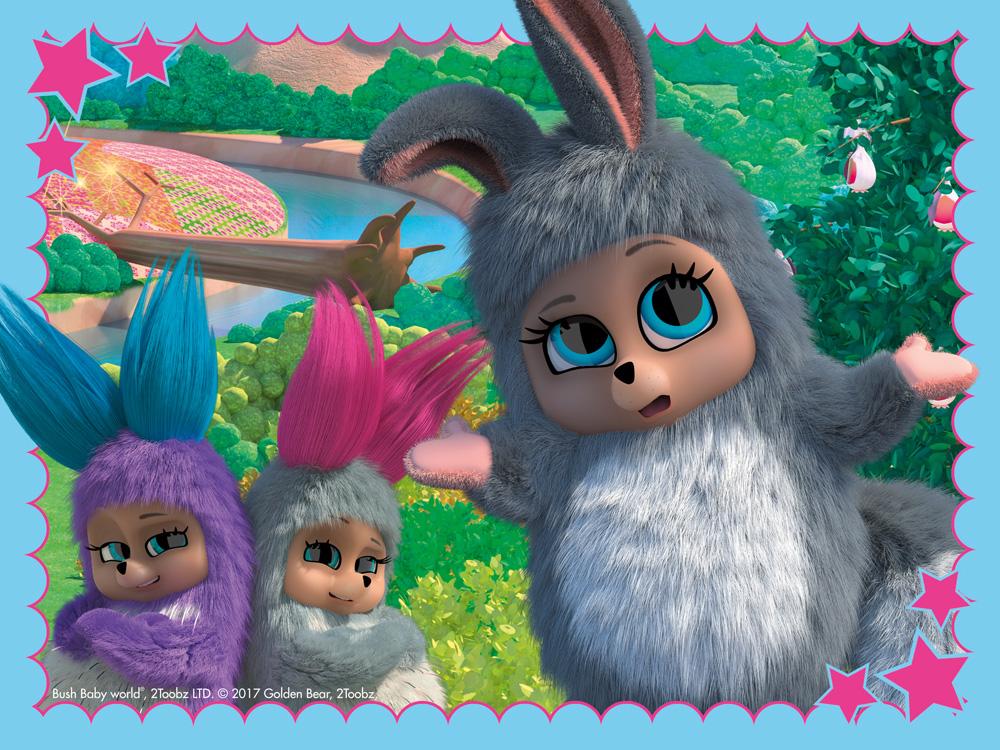 Ravensburger Bush Baby World 4 in a Box (12, 16, 20, 24pc) Jigsaw Puzzles - Image 5