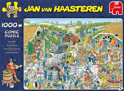 Jan Van Haasteren - The Winery - 1000 Piece Jigsaw Puzzle