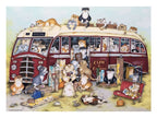 Vintage Bus by Crazy Cats – 500 Piece Jigsaw Puzzle (Ravensburger)