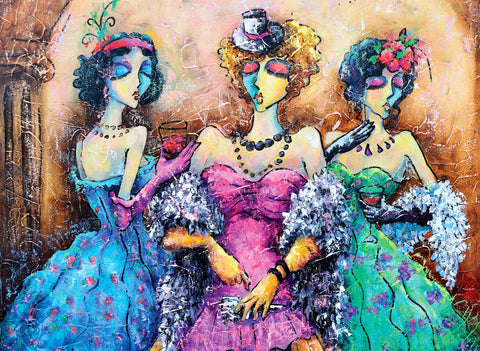 Artwork: Ladies Party – 1000 Piece Jigsaw Puzzle (Anatolian)