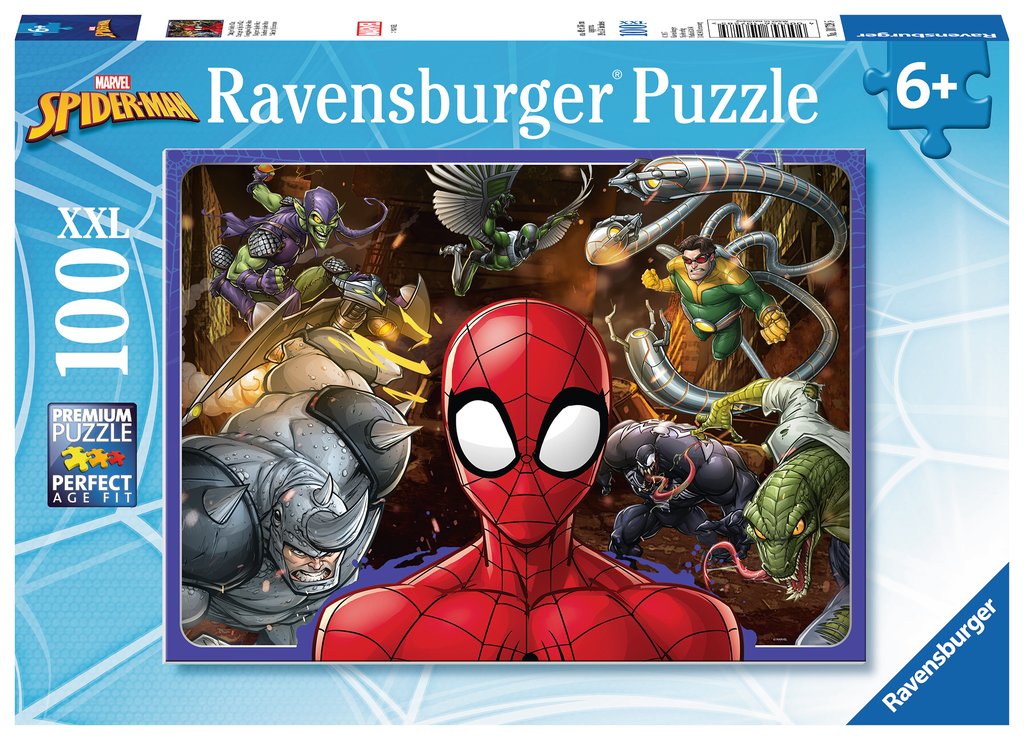 Spider-Man  – 100 XXL Piece Jigsaw Puzzle (Ravensburger)