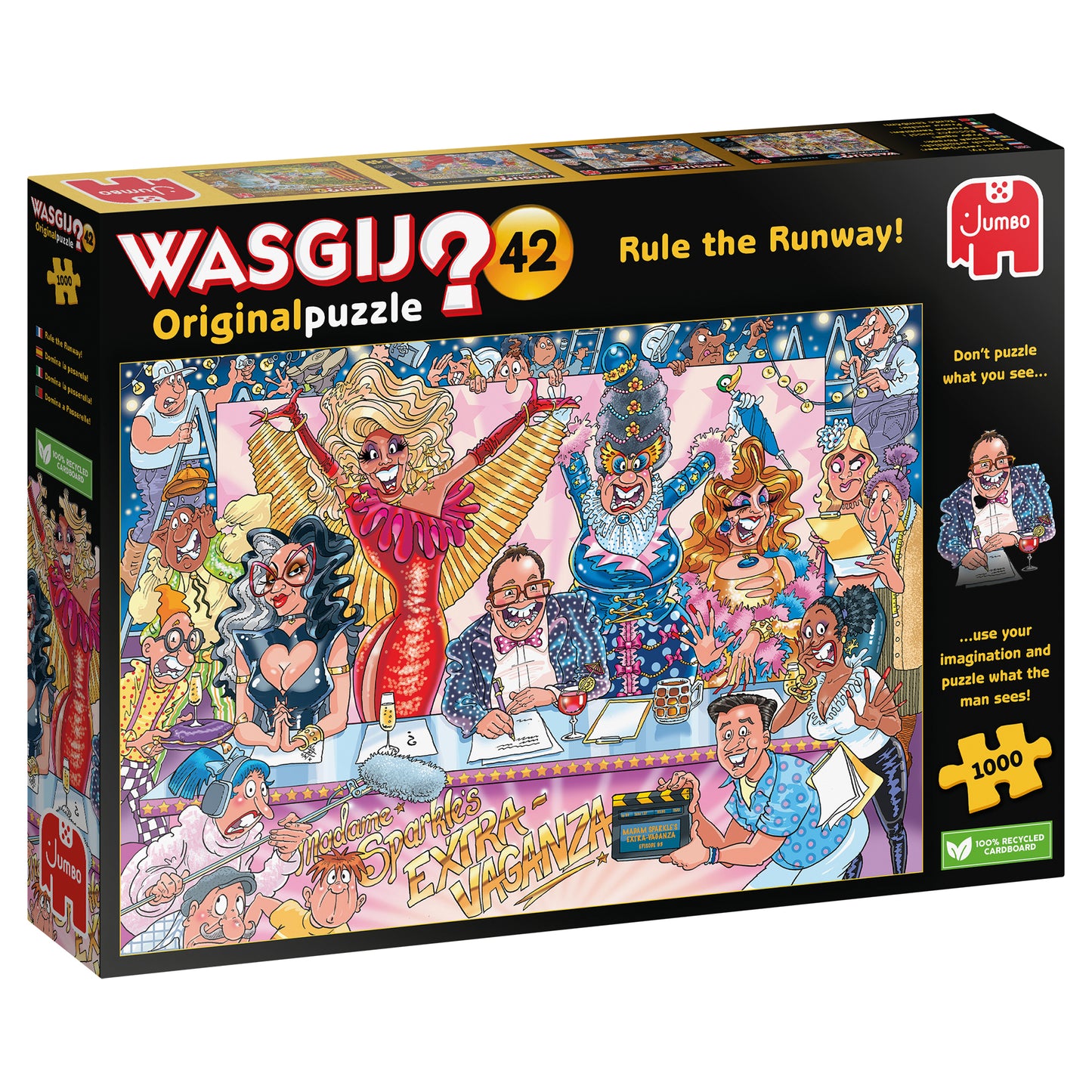 Wasgij Original 42 - Rule the Runway! - 1000 Piece Jigsaw Puzzle