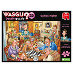 Wasgij Destiny 25: Games Night! – 1000 Piece Jigsaw Puzzle (Wasgij)